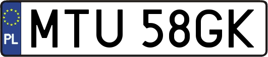 MTU58GK