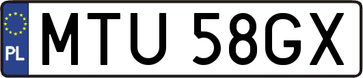 MTU58GX