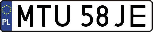 MTU58JE