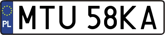 MTU58KA