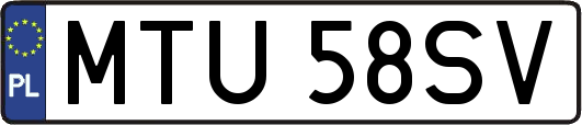 MTU58SV
