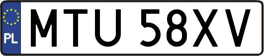 MTU58XV