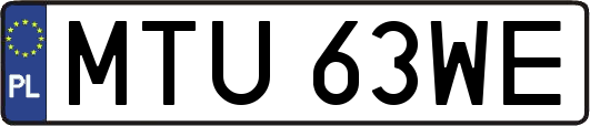 MTU63WE