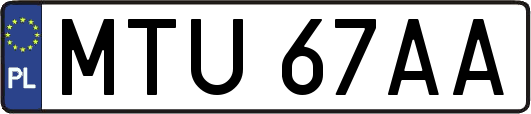 MTU67AA