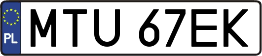 MTU67EK