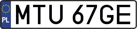MTU67GE