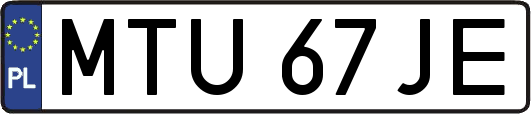 MTU67JE