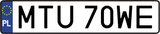 MTU70WE