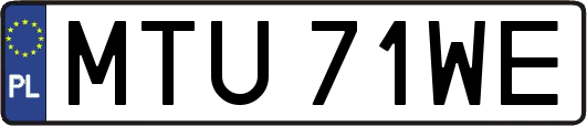 MTU71WE
