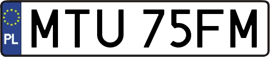 MTU75FM