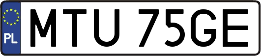 MTU75GE
