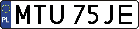 MTU75JE