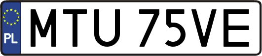 MTU75VE