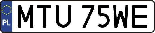 MTU75WE