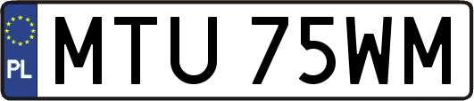 MTU75WM