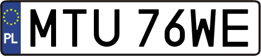 MTU76WE