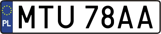 MTU78AA