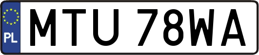 MTU78WA