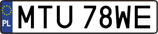 MTU78WE
