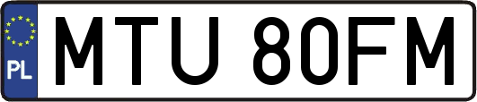MTU80FM