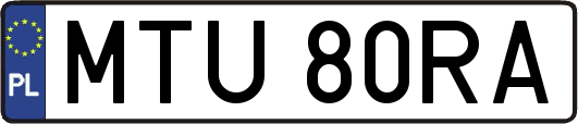 MTU80RA