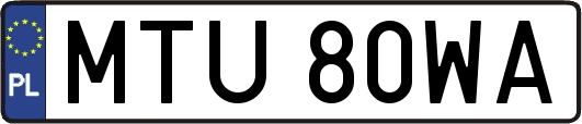 MTU80WA
