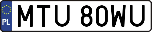 MTU80WU