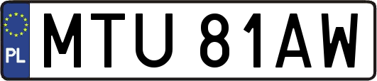 MTU81AW