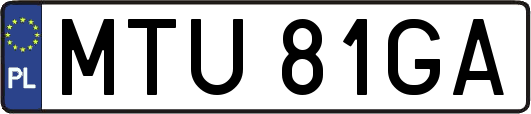 MTU81GA