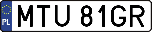 MTU81GR