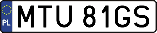 MTU81GS