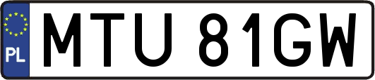 MTU81GW