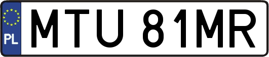 MTU81MR