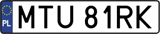 MTU81RK