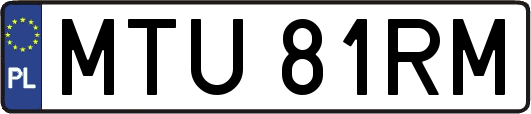 MTU81RM