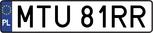 MTU81RR