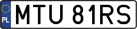 MTU81RS