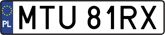 MTU81RX
