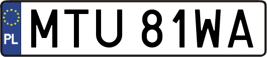 MTU81WA