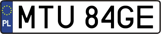 MTU84GE