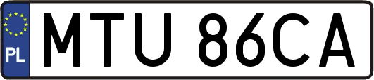MTU86CA