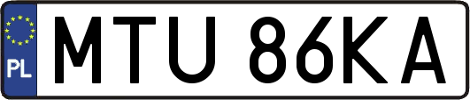 MTU86KA