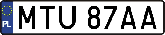 MTU87AA
