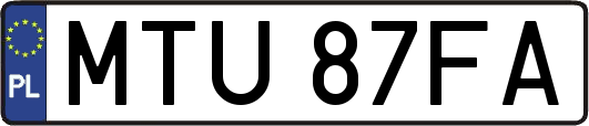 MTU87FA