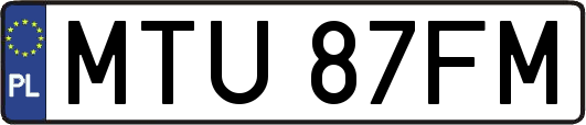 MTU87FM