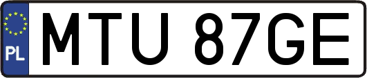 MTU87GE