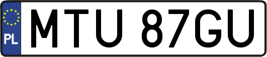 MTU87GU