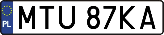 MTU87KA