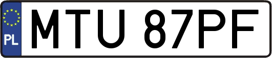 MTU87PF