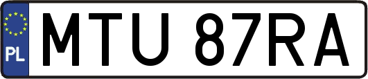 MTU87RA